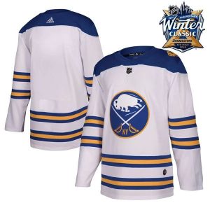 Herren Buffalo Sabres Eishockey Trikot Blank 2018 Winter Classic Weiß Authentic